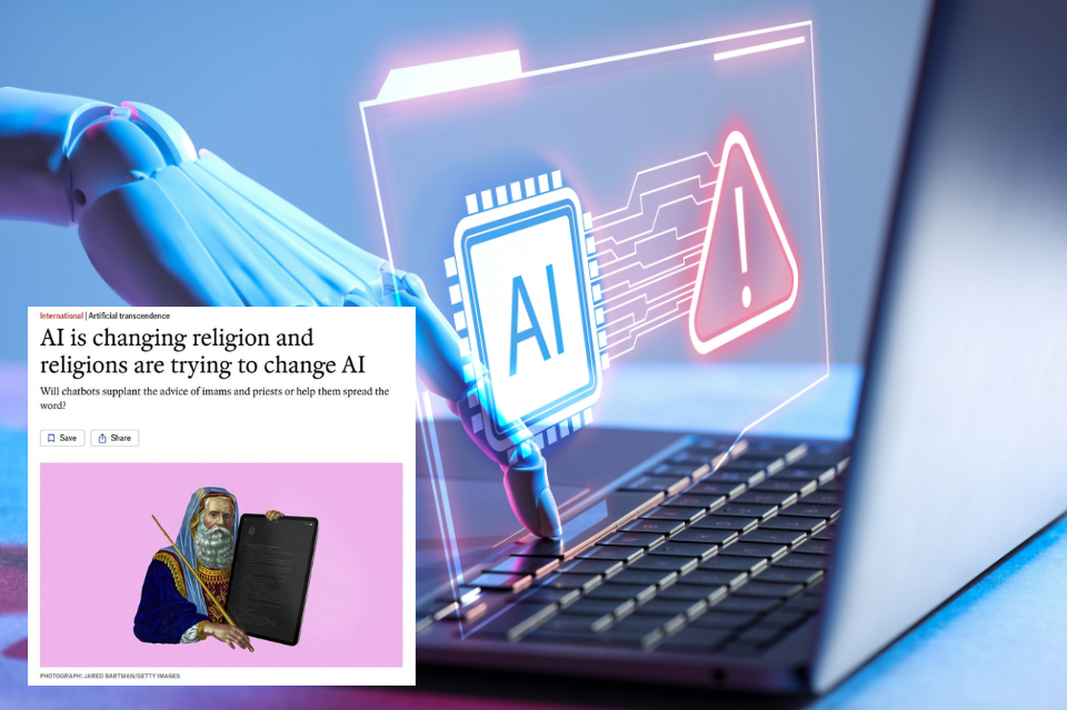 AI SEDANG MENGUBAH AGAMA DAN AGAMA BERUSAHA MENGUBAH AI