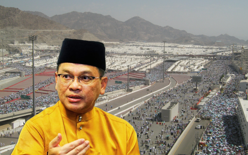 JEMAAH TAK DIBENAR JALAN KAKI DARI MAKKAH KE ARAFAH